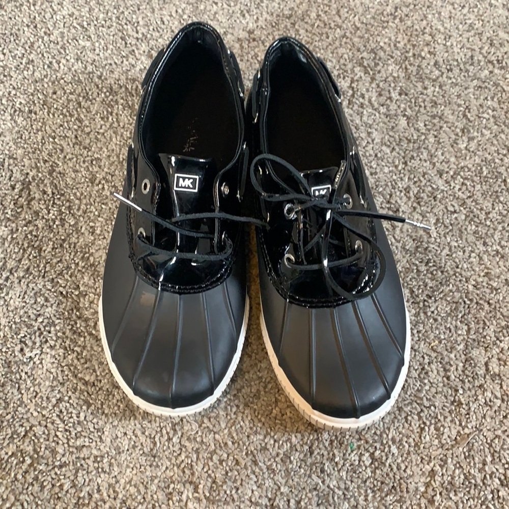 Michael kors duck boot slip ons